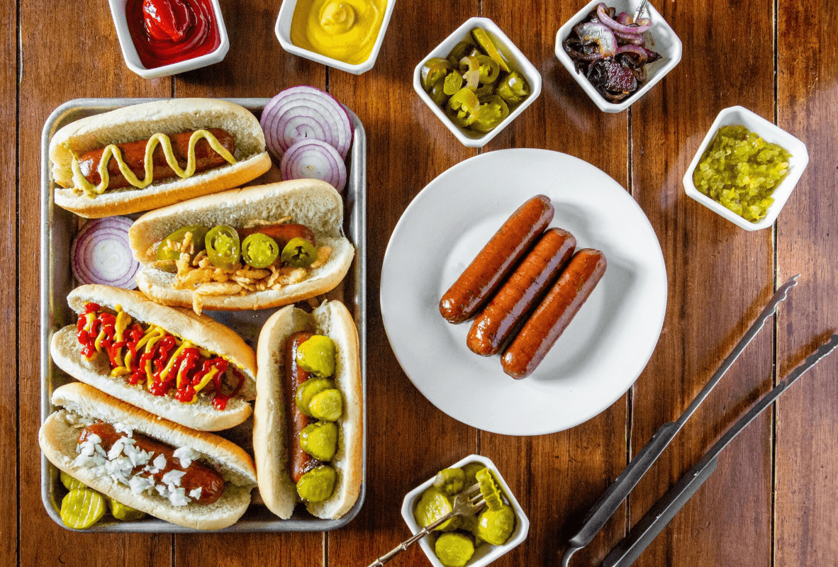 World Famous Wagyu Gourmet Hot Dogs